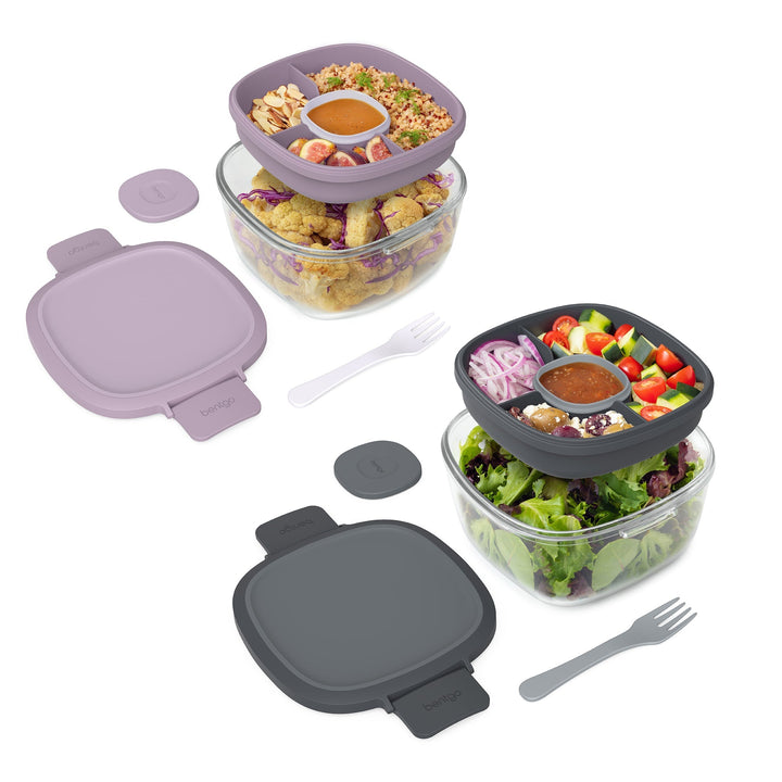 Bentgo Glass Salad Container (2-Pack) D6