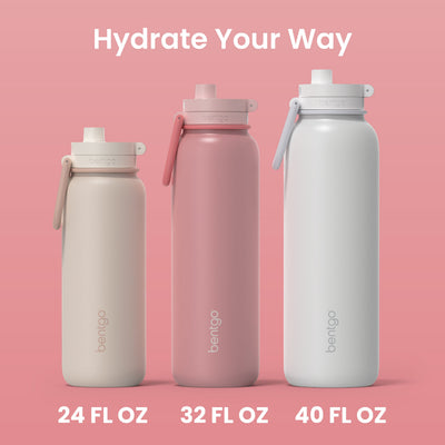 Bentgo Flip 2-in-1 Water Bottle (24 fl oz)