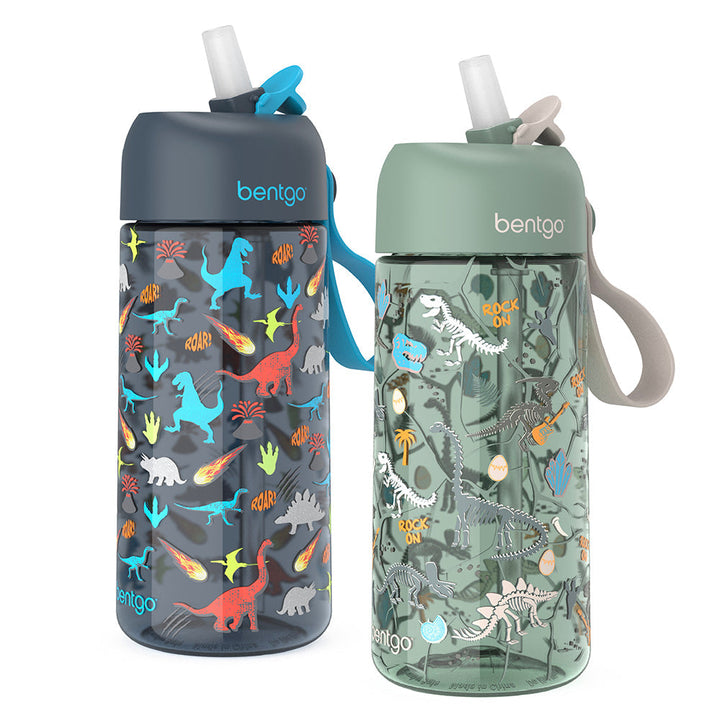 Bentgo Kids Prints Water Bottle (2-Pack) C2