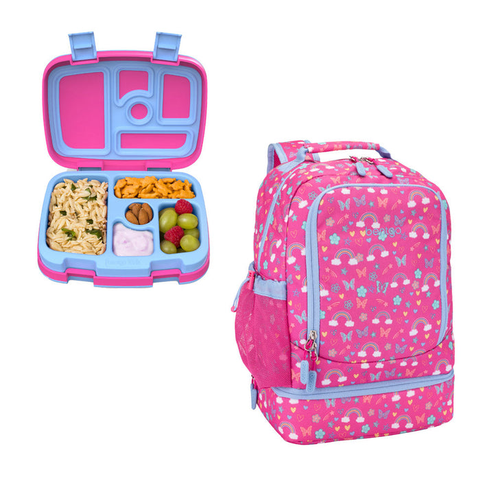 Bentgo Kids Prints Lunch Box & Backpack K6