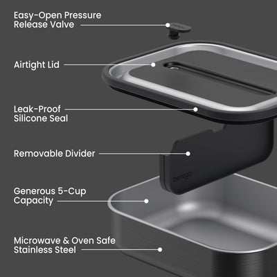 Bentgo MicroSteel Lunch Box