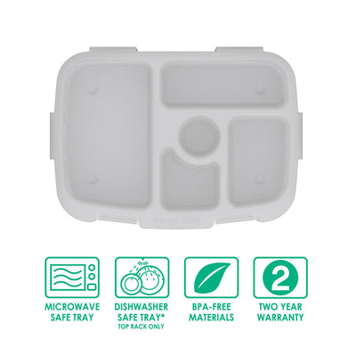 Bentgo Kids Prints Tray with Transparent Cover