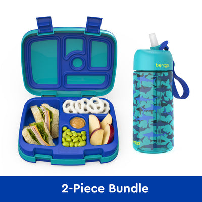 Bentgo Kids Prints Lunch Box & Water Bottle